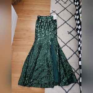 Maniju Mermaid Sequin Skirt Size Small NWT